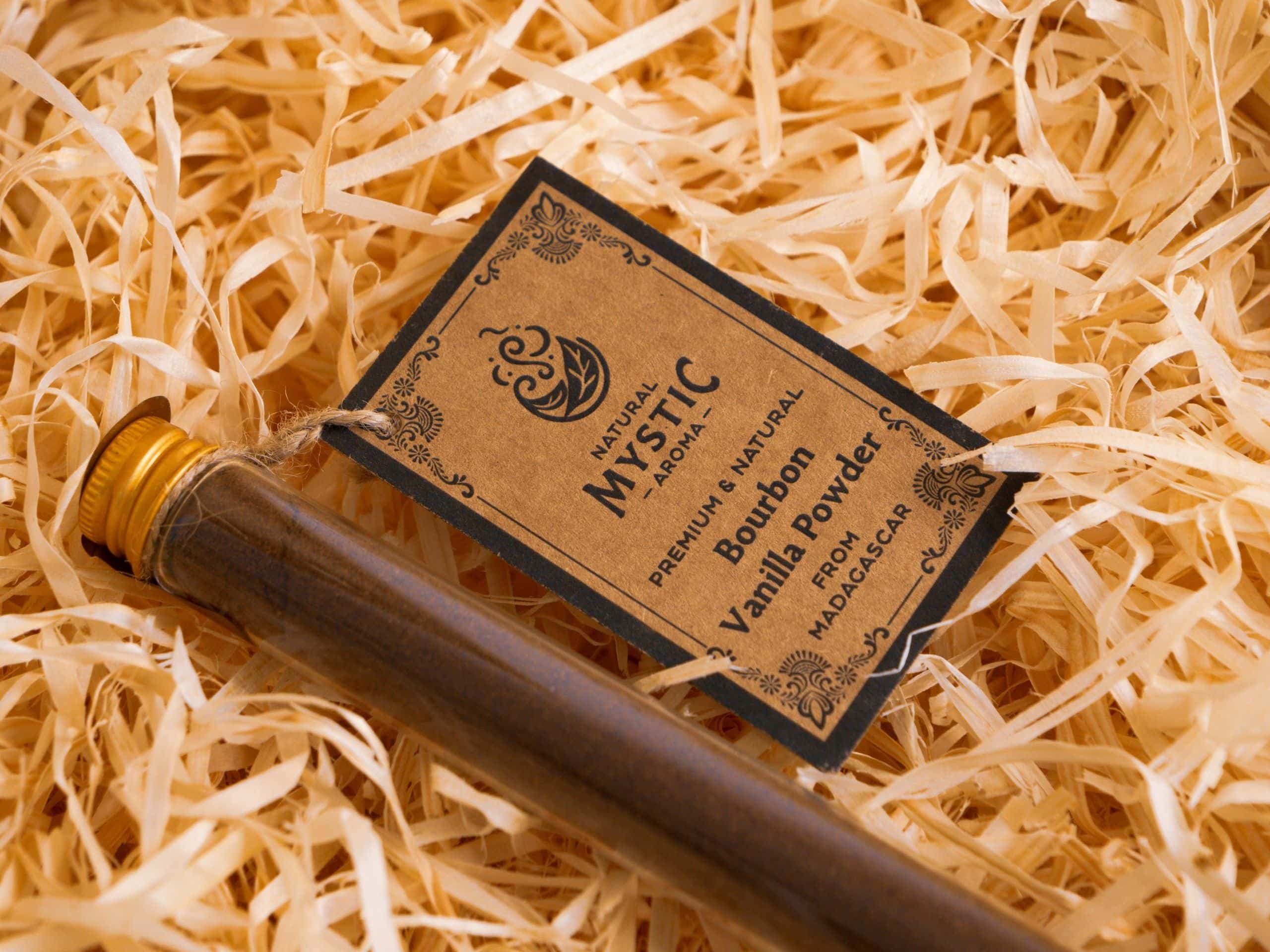 Bourbon Vanilla Powder – Madagascar – 20 g (Premium Ground Vanilla in Glass Tube) view 2