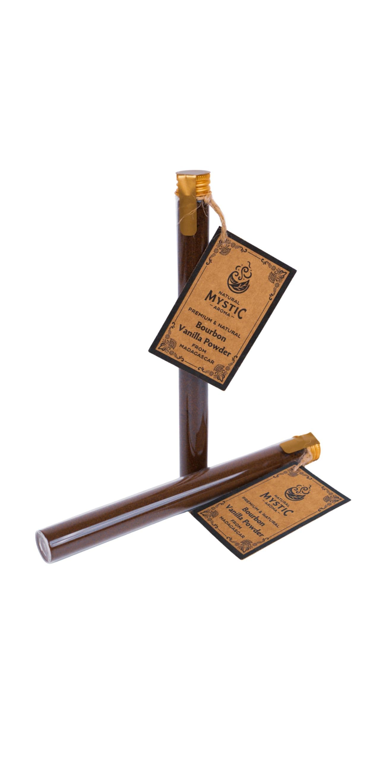 Bourbon Vanilla Powder – Madagascar – 20 g (Premium Ground Vanilla in Glass Tube)