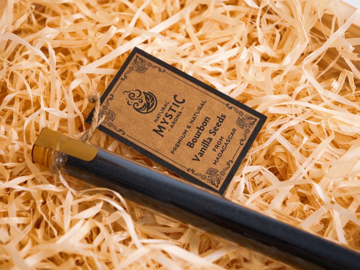 Bourbon Vanilla Seeds – Dry Caviar – Madagascar – 30 g (Premium Glass Tube) view 2