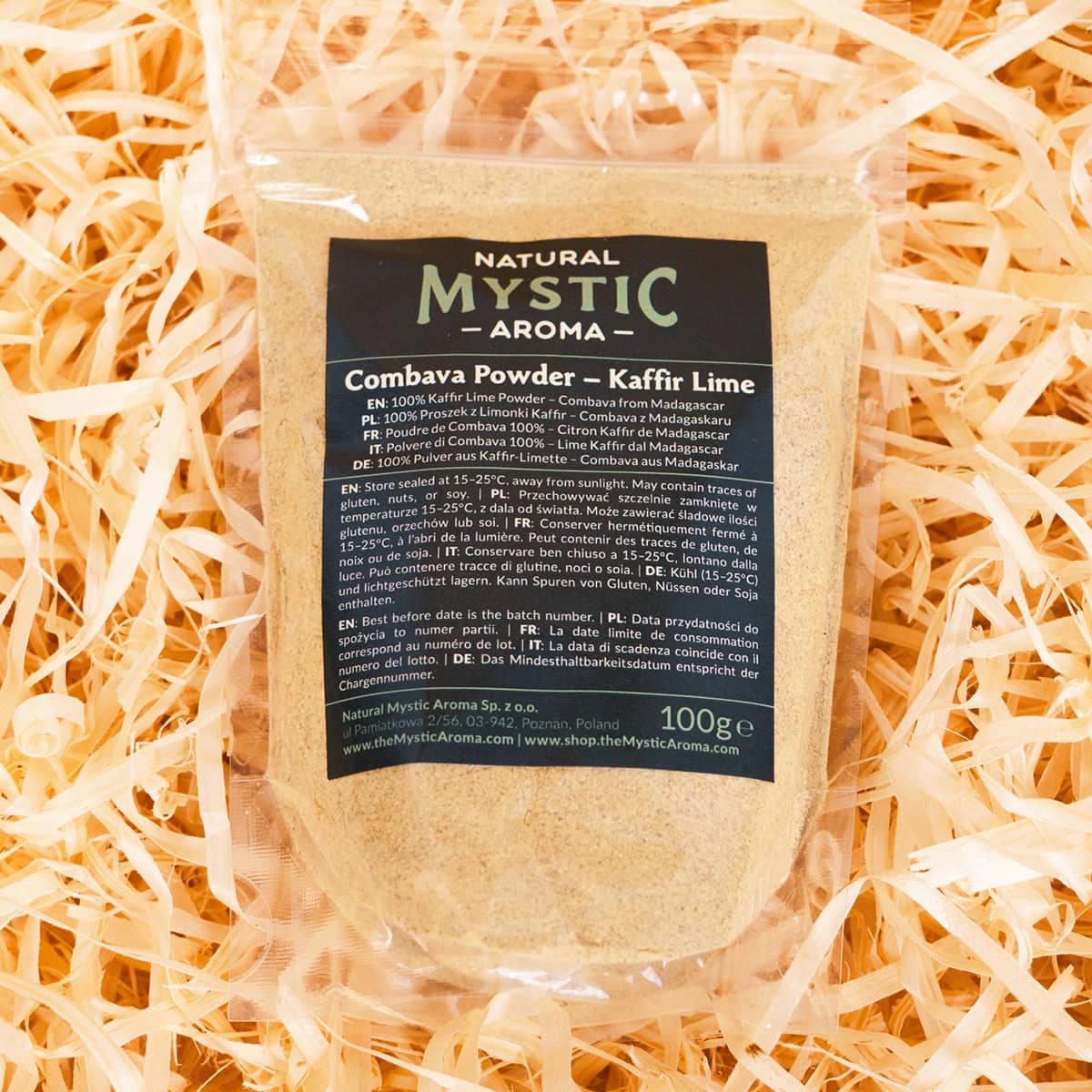 Combava powder (kaffir lime) from Madagascar – 100 g